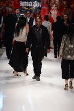 Model walk the ramp for Amazon India Fashion Week Grand Finale on 29th March 2015